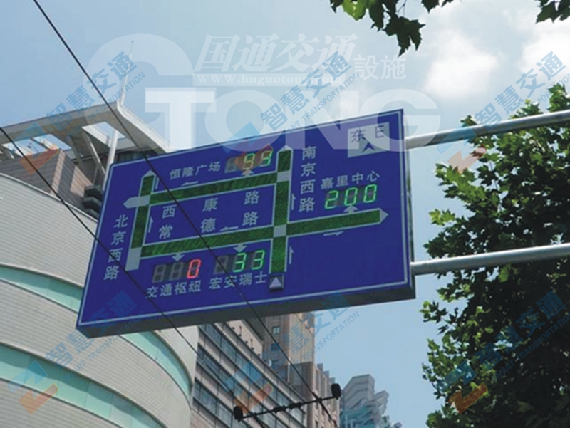城市指路牌
