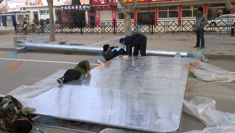 城市指路牌